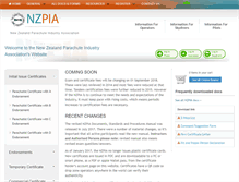 Tablet Screenshot of nzpia.co.nz